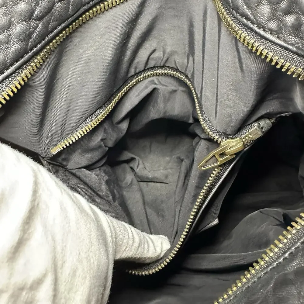 Alexander Wang Women’s Black Pebbled Leather Rocco Bag - Picture 10 of 16